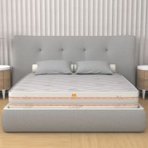 Miasuite - Matelas 120x190 en Mousse à memoire de forme, hauteur 25 cm - Revêtement en Aloe Vera Top H25