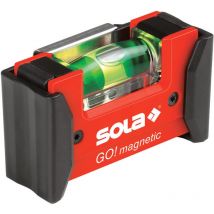 Fraschetti - Aimant mini niveau à bulle Go Magnet Clip 75cm Sola