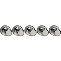 Aimant Néodyme (ø x h) 12 mm x 16 mm cône argent 5 pc(s) 6168696 - Maul