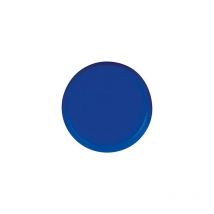 Aimant d'organisation rond bleu 30mm Eclipse