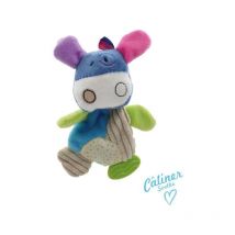 E Mini Jouet peluche vache - Pour chien - AIM