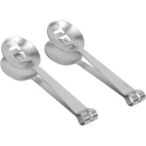 Aiperq - 3Pcs Pinces Sachet de Thé en Acier Inoxydable Presse-sachets de thé Outil Cuisine Accessoire de Thé 12cm