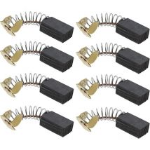 4 Paires Balais de Charbon Moteur CB103 Compatible pour Électriques HM0810 181030 -Adélala - Aiperq