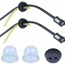 Ymyny 5 Pièces Durite Essence Debroussailleuse Pieces Detachees Filtre Essence pour Tondeuse Taille Haie Taille Bordure