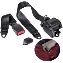 Ceinture de sécurité réglable 3 points ceinture de sécurité de voiture universelle automatique télescopique ceinture de sécurité de voiture pour Go