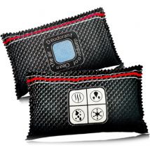Aiperq - Déshumidificateur de Voiture et d'Intérieur - Absorbe l'Humidité et la Condensation pour Maintenir le Pare-Brise Dégagé - Contient 2 Sachets