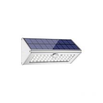 Aiperq - Solarleuchte für den Außenbereich, IP65, wasserdicht, kabellos, 4500 mAh, 46 LEDs, Solar-Flutlicht für den Außenbereich, für den Garten