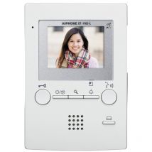 Aiphone GT-1M3-L 3.5" hands-free monitor, 1-zone zoom, magnetic base, narrow width 125 mm