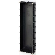 Aiphone Gt-4b Einbaugehäuse Aus Schwarzem Abs, Installation Von 4 Gt-modulen Oder Monoblock-platine