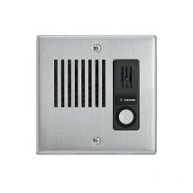 Platina empotrada de acero inoxidable con un botón - ieja - Aiphone