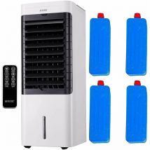 Air Cooler Mylek Remote Control Portable Air Cooler 6L with Ice Packs 271520A