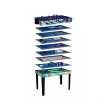 Air League 12 in 1 Multi Games Table with Pool Table Football & Table Tennis