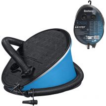 Fußluftpumpe Air Step 2000 qcm Luftkammer 3 Adapterstücke - Bestway