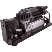 Air Suspension Compressor w/ Bracket + Valve Block Fit bmw 5 7 F11 F01 F02 F04