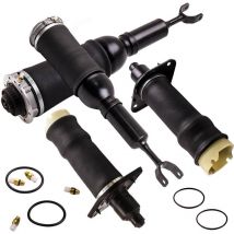 Air suspension strut Front + Spring Bag Rear For Audi A6 4Z7616051 4Z7698507