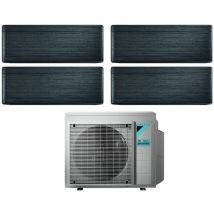 Aire acondicionado Daikin bluevolution four split inverter serie stylish real blackwood 7+7+9+9 con 4mxm68n r-32 wi-fi integrado 7000+7000+9000 color