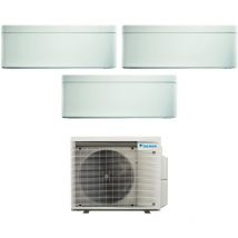 Aire acondicionado Daikin bluevolution trial split inverter serie stylish blanco 7+7+7 con 3mxm40n r-32 wi-fi integrado 7000+7000 color blanco