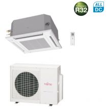 aire acondicionado fujitsu cassette 4 vias serie kv eco 14000 btu r-32 cod. auxg14kvla a++ - nuevo