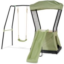 Exit Toys - Aire de jeux avec toboggan et balançoire exit Ivy