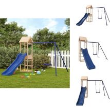 Aire de jeux d'extérieur bois de pin massif - Jeux D'extérieurs - Aire De Jeux - Jardin - Enfant - Jouet Extérieur