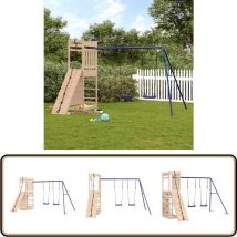 Aire de jeux d'extérieur bois de pin massif - Jeux D'extérieurs - Aire De Jeux - Jeu Enfant - Jouet Extérieur - Espace De Jeux