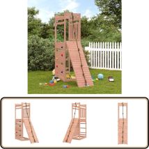 Aire de jeux d'extérieur bois massif de douglas - Aire De Jeux Extérieur - Jeux D'enfants - Jouet Bois - Espace De Jeux - Toboggan