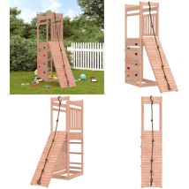 Aire de jeux d'extérieur bois massif de douglas - Aire De Jeux Extérieur - Jeux D'enfants - Jouet Bois - Espace De Jeux - Toboggan - Home & Living