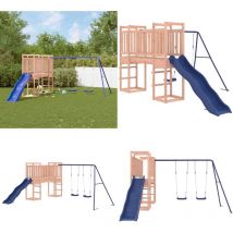 Aire de jeux d'extérieur bois massif de douglas - Jeux D'extérieure - Aire De Jeux - Jardin - Enfant - Jouet Extérieur - Home & Living