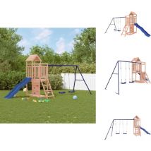 Aire de jeux d'extérieur bois massif de douglas - Jeux D'extérieurs - Aire De Jeux - Jardin - Enfant - Jouet Extérieur