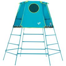 Aire de jeux métal explorer tour bleu h201cm