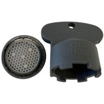 Aireador de caché m 24x1 con llave Webert AC0470000 aireador