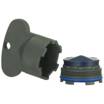 Aireador de caché con llave M21 x 1 para desmontaje 85D21NC aireador