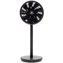 Ventilador de pie y mesa F20B - 27W - red y batería - 26 velocidades - Negro Predator
