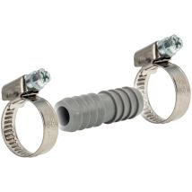Airfit - Schlauchkupplung Für Schlauch Ø 19 Mm Mit Schlauchschellenw2 (16-27 Mm) 50025sk