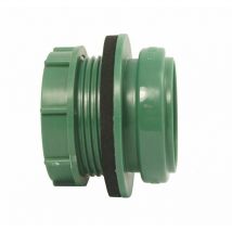 Anschraub-Muffe dn 50 für Regensammler, KS-grün, 50001AM