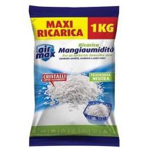 Déshumidificateur AIR MAX – SALI RICARICA – Caractéristique déshumidificateur, Volume action, Capacité bac de ramassage, Puissance sonore, Hauteur, 