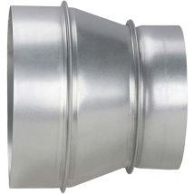 Ra- 250/315 mm Réducteur de Conduit en Acier Galvanisé,Résistant à la Corrosion,Idéal pour