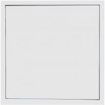 Trappe de Visite 350x350 mm en Acier avec Fermeture Magnétique,Ouverture Latérale Gauche/Droite,Panneaux d'Accès pour Compteur