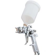 Airpress - Pistolete de Pintura con Recipiente Superior 1,7mm Aplicación Precisa de Pintura para Proyectos Profesionales Diseño Ergonómico y Eficiente