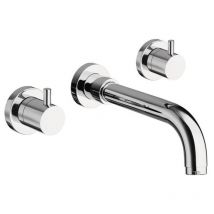 Sapho - airtech Robinet de mélangeur de lavabo en béton, chrome