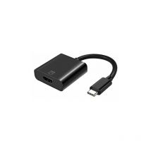 A109-0344 usb-c auf hdmi 4k@60hz Konverter, usb-c Stecker auf hdmi Buchse, Schwarz, 15cm - Aisens