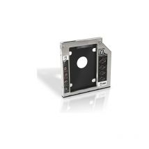 A129-0151 - Adattatore per unità disco rigido da 7 mm per unità ottica da 9,5 mm per laptop, colore argento - Aisens