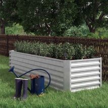 Letto rialzato , Argento, 270 x 90 cm Ok-living