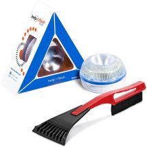 Aiuta Flash Smart-Autonomus Emergency Light, V16 Segnale di Presentazione del pericolo e torcia elettrica, Regolazione dgt, V16, base magnetizzata,