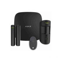 Ajax - 20291 - kit con hub 2 (2G), motioncam, doorprotect y spacecontrol. color negro.