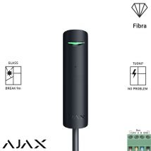 Ajax - 30857 - (Glassprotect Fiber) Détecteur De Bris De Verre Filaire. Noir