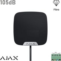 Ajax - 30861 - (homesiren fiber) sirena con cable para interior. negro