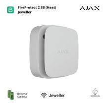 Ajax - 63214 - FireProtect 2 sb (Heat) asp, detector de calor inalámbrico