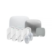 Kit Antifurto Wireless Bianco Hub2 Gsm(4g) + Sensore + Sirene - 38241- 33152 - Ajax