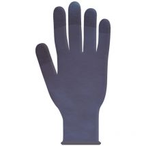 Ajsia Linear Einweghandschuhe Violett Nitrilschaum